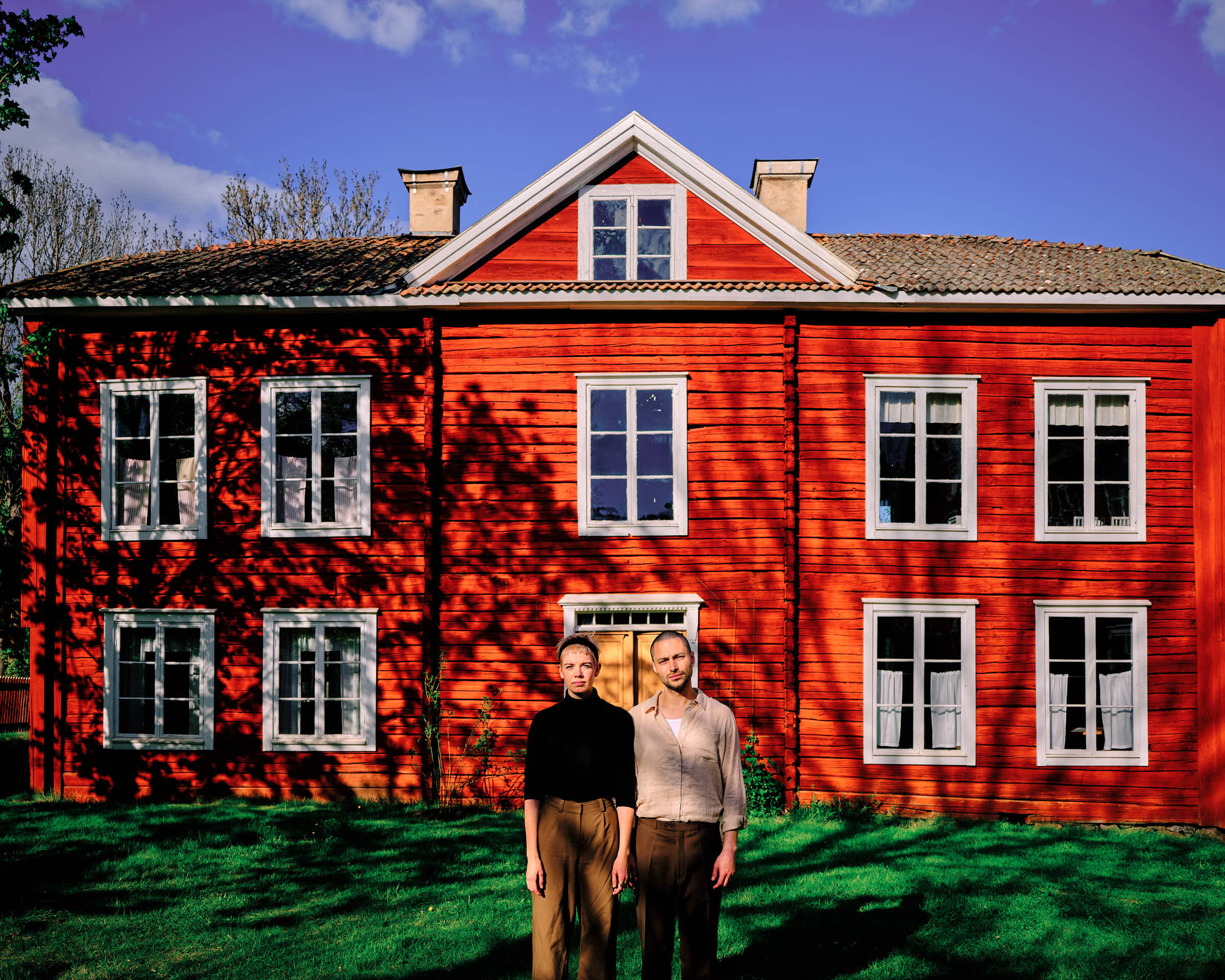 Hälsingland landscape — rolling hills and Baltic coastline in central Sweden